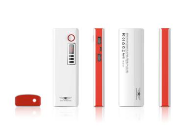 China Banco externo del poder de batería del USB 6600mAh 18650 del banco dual universal del poder en venta