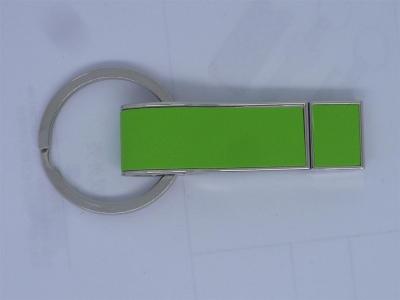 China 16GB / 32GB Customized Mini Leather USB Flash Drive With Key Ring for sale