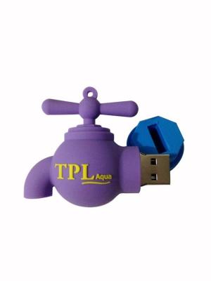 China water faucet custom pvc usb flash drive for sale