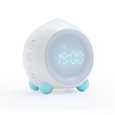 China Hot Selling LUMINOVA Amazon Kids Sleep Trainer Alarm Clock With Night Light Usb Charging Wake Up Light Clocks For Kids Boys Girls Bed for sale