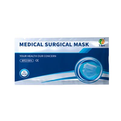 China Factory Wholesale Price BFE98 TYPEIIR Face Masks Adult Comfortable Medical Surgical Mask for sale