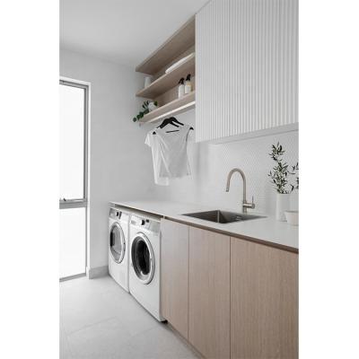 China Modern Laundry Room Furniture Organization Custom White MDF Board for sale