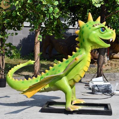 China JS-36 High Density Foam Cartoon Dinosaur Remote Control Animatronic Maker for sale