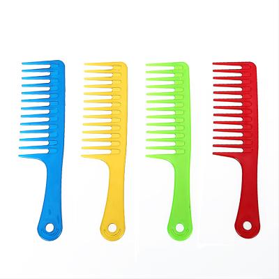 China Hot Sales Salon Style Wide Tooth Comb Curly Hair Long Hair Big Tooth Comb Household Hair Comb for sale