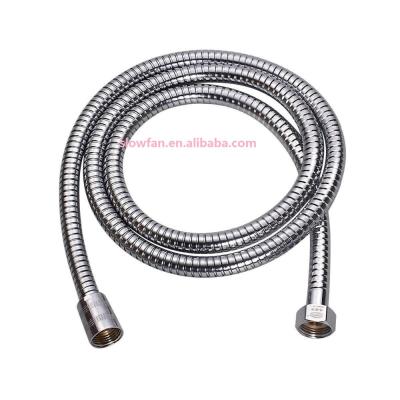 China Showers Head Stainless Steel Flexible Shower Hose With Chrome Plating for sale