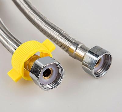 China Custom Available Faucet Shower Hose Chrome Plated PVC Shower Hose SS Flexible Joint Shower Hose for sale