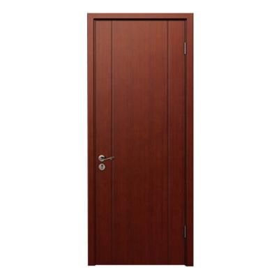 China Puerta de madera llana de la hoja laminada del tablero 45m m de la pintura de la chapa en venta