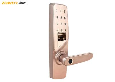 China 110mm 0.1s Apartment Fingerprint Password Smart Lock for sale