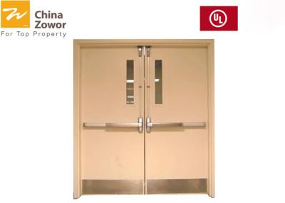 China UL Listed 3'X7' RH Open Fire Safety Door Powder Coating Finish High Security for sale