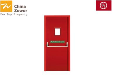 China Single Swing Gal. Steel Powder Coated FD30 Fire Door / 30 Minute Fire Door for sale