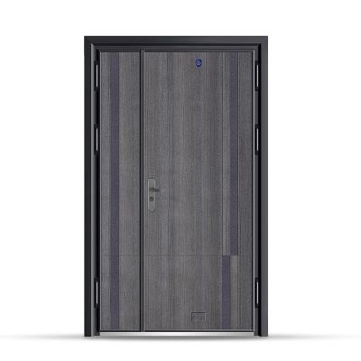 China Entry Door Security Armored Stainless Steel Entrance Metal Front Door For Villa for sale