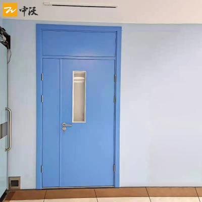 China Swing Open Powder Coating Fireproof Hospital Doors for sale