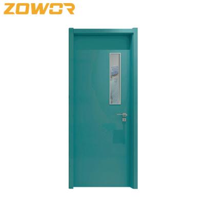 China 90 Mins Galvanized Steel Outwards Healthcare Doors for sale