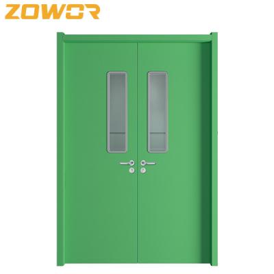 China Antibacterial Double Swing Outwards Fireproof Door for sale