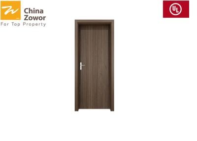 Chine portes intérieures évaluées solides du feu en bois de la couleur 30mins blanche évaluée peignant Finish/45mm épais à vendre