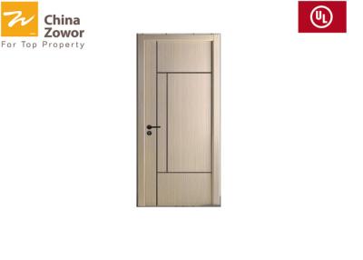 Chine Le feu de la finition 30mins de HPL a évalué la porte intérieure en bois Max. Size d'oscillation simple 4' X 8' à vendre