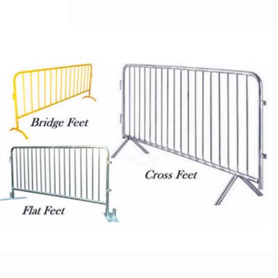 China Outdoor Temporary Event Barrier Street Fence PVC Coated China Anping Movable Crowd Control Barriers Temporary Fence for sale