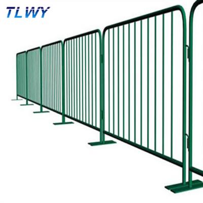 China Outdoor Canada Standard Crowd Control Barriers Outdoor Hot Dipped Temporary Fence Barrier for sale