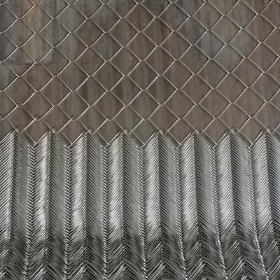 China Diamond Pattern Chinese Factory High Quality Stainless Steel Square Link Or Chain Fence for sale