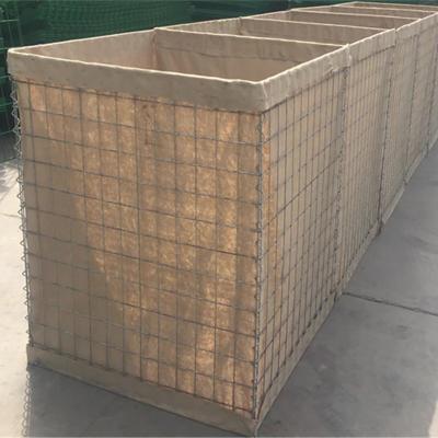 China 2021 Hot Selling Gabions Anping Tailong Product Military Defensive Sand Galvanized Hesco Bastion Gabion Walls for sale