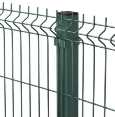 China High quality easily assembled coated tightly with zinc powder coating or RAL color curvy welded wire mesh for sale