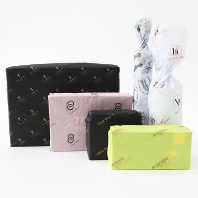 China New design biodegradable logo customized reusable tissue paper for jewelry packaging for sale