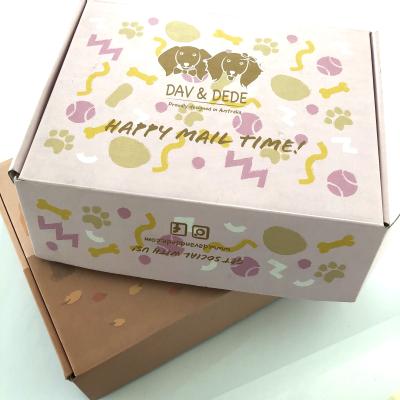 China Recycled Materials Free Design Custom Printed Unique Apparel Food Cosmetic Shipping Box Packaging for sale