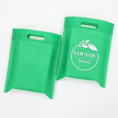 China Recyclable Eco Friendly Luxury Customize Your Personal Logo Supermarket Tote Grocery Woven Fabric Non Woven Bags for sale