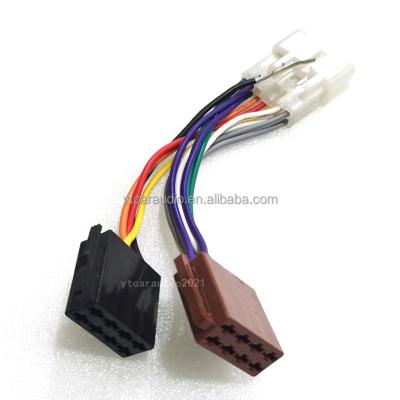 China Suzuki Car Audio Stereo ISO Wiring Adapter For Suzuki Old Install CD/DVD Aftermarket Wire Stereo Plug for sale