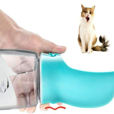 China Sustainable Customized Outdoor Dog Hiking Portable Travel Bottle Dog Water Bottle Dispenser for sale