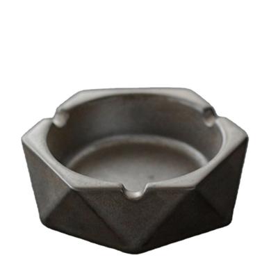 China Factory wholesale high combustion temperature (1300 degrees) and home creative china ashtray for sale