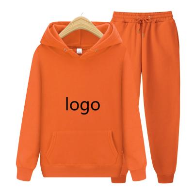 China New breathable 15 solid colors hoodie sweater set for unisex men and women with velor one piece dropshipping for sale