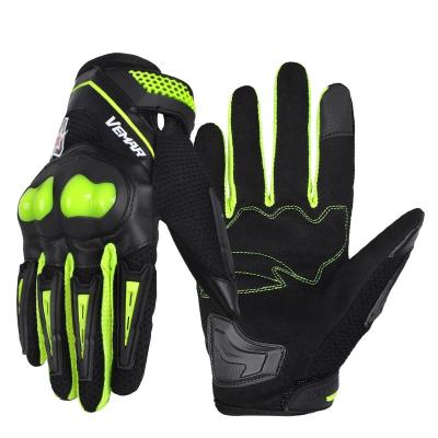 China Summer Design Best Summer Design Motorcycle Men Full Finger Riding Gloves Breathable Motorcycle Gloves All-finger Protection Anti-Fall Shock Absorption for sale