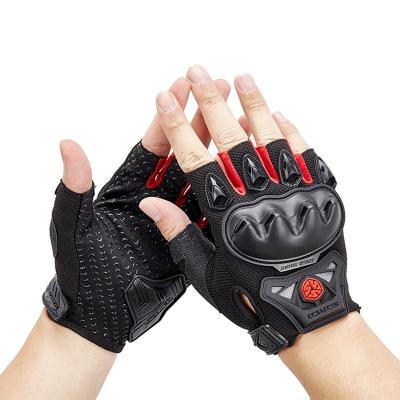 China Shell Motorcycle Gloves Half Finger Summer Protective Gloves Women's Short Full Finger Gloves Factory Cycle Half Finger for sale