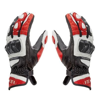 China Four Seasons Knight Equipment Men Wholesale Motorcycle Road Racing Riding Gloves Full Finger Gloves Summer Leather Motorbike Anti-fall for sale