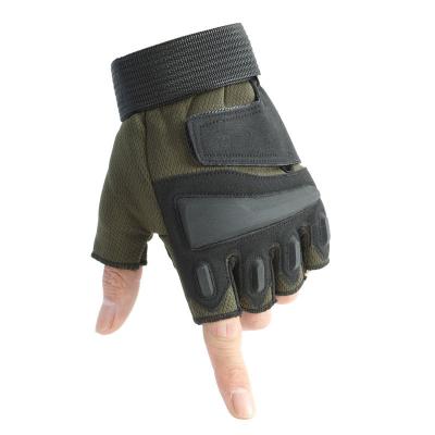 China Professional Racing Half Finger Training Fitness Glove Anti Vibration Tactical Gloves for sale