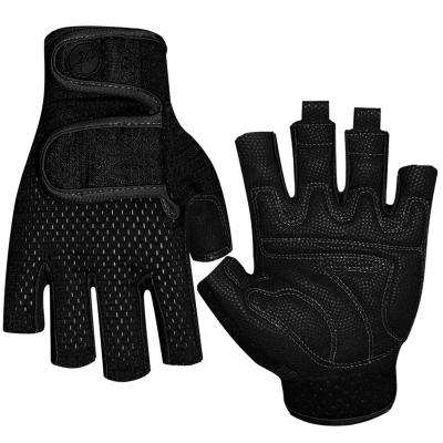 China Half Finger Weightlifting Climbing Glove Sports Man Woman Outdoor Gym Gloves for sale