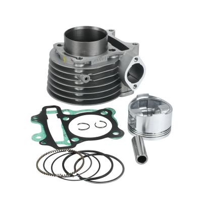 China Cast iron 100cc 69mm big bore cylinder head rebuild kit fit 139qmb 50cc scooter gy6 for sale