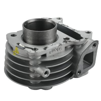 China Big Bored Cast Iron 39mm Cylinder 50cc Rebuild For 139QMB GY6 50cc Scooter Cylinder Kit for sale