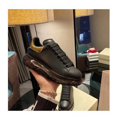 China Cushioning Custom High Quality Bottom MC Air Cushion Mens Designer Shoes Unisex Genuine Leather Shoes Sneakers Famous Brands MQ Shoes for sale