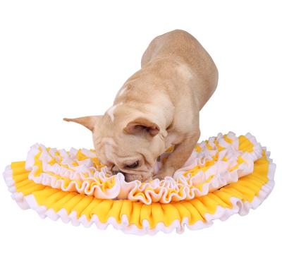 China Viable Hot Selling Dog Nosework Toy Feeding Training Snuffle Sniffing Interactive for sale