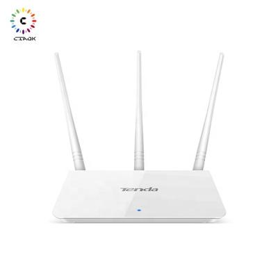 China F-3 Wireless Router 300mbps Wireless English Interface Tenda Wifi Router Top Selling Easy Installation WIFI Router F-3 for sale