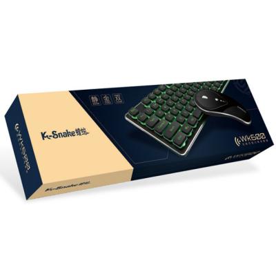 China K-Snake WK500 Gaming Keyboard and Mouse Set Wireless Rechargeable Luminous Mute Keyboard and Mouse Set for sale