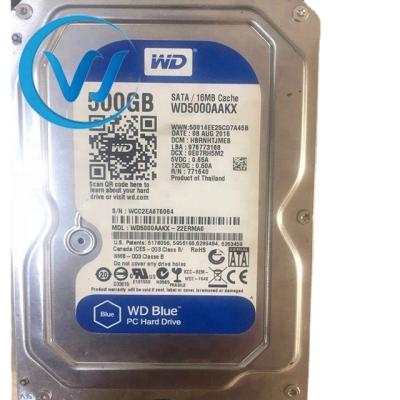 China Blue Hdd 5000AAKX 500GB 3.5inch Sata Hard Disk Drive HDD 7200 RPM SATA 6 Gb/s 16MB Desktop Cache for sale