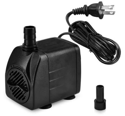 China Plastic 220v 110v 50hz 60hz Submersible Fish Tank Fountain Aquarium Pump for sale