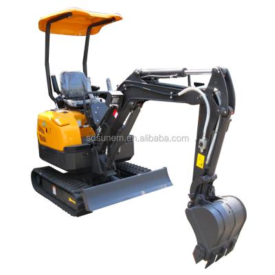 China 2022 new factory new product 1600kg micro digger mini excavator for sale