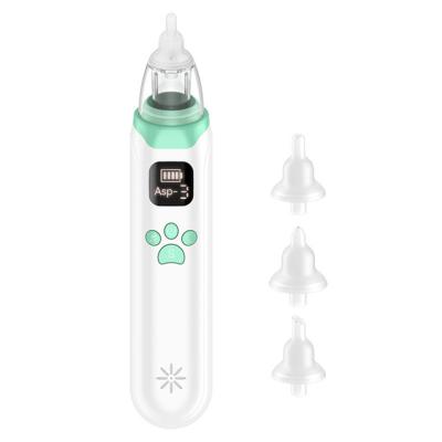 China Nasal Aspirator for Baby Nose Cleaner with 3 Adjustable Suction Levels and 3 Silicone Tips, Electric Baby Nasal Aspirator for sale