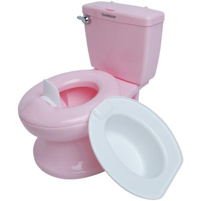 Китай Pink Plastic baby training musical toilet seat for girls toddler commode toilet seat potty pot продается