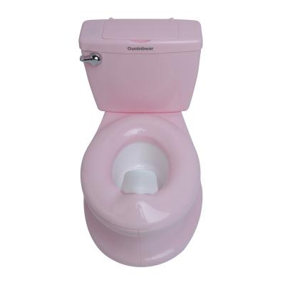 Китай Pink Plastic baby potty training watch preschool toilets seat for girls porta potty продается