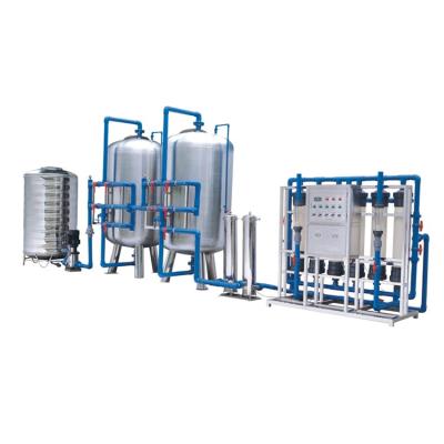 China Dairy Factory RO Water Treatment System Two Stage Mineral Water Purification Machine Drinking RO Water Treatment Machine for sale